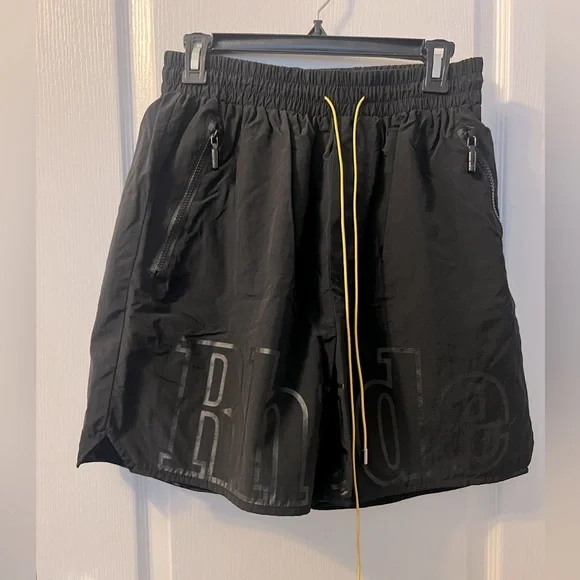 RHUDE RH Logo Short Black Large